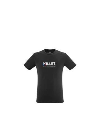 MILLET M Millet Ts Ss Tričko Black MILLET M Millet Ts Ss Tričko Black