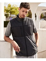 Daiber JN 1310 Pánská fleecová vesta 02.1310 carbon/black