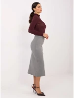 Dámská sukně PM SD W937.79 šedá - FPrice Dámská sukně PM SD W937.79 šedá - FPrice