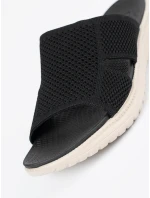 Pohodlné nazouváky dámské černé platforma Pohodlné nazouváky dámské černé platforma