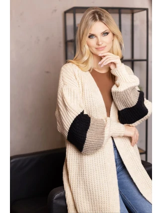 Svetr na zapínání model 188773 PeeKaBoo Svetr na zapínání model 188773 PeeKaBoo