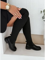 Dámské kozačky nad kolena černé FashionStreet ZY1006 Dámské kozačky nad kolena černé FashionStreet ZY1006