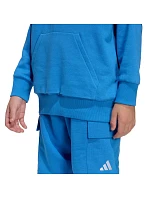 Dětská mikina adidas Essentials modrá KD3382