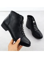 Dámské boty Bagger s ponožkou černé Sabatina