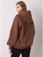 Mikina EM BL 651/1.21X tmavě hnědá Mikina EM BL 651/1.21X tmavě hnědá