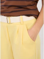 Kalhoty MI SP P6224.71 světle žluté