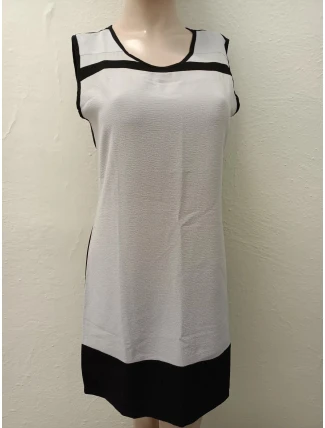 Elegantní dámské šaty HS-318 šedo-černé - Golden Days Paris Elegantní dámské šaty HS-318 šedo-černé - Golden Days Paris