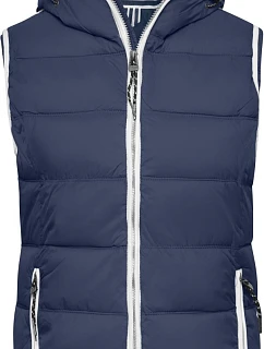 Daiber JN 1075 Dámská vesta "Maritim" 02.1075 navy/white