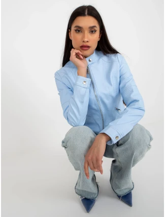 Dámská bunda NM KR G103 bunda.00P světle modrá - FPrice Dámská bunda NM KR G103 bunda.00P světle modrá - FPrice