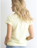 Tričko RV TS 4623.93 světle žlutá Tričko RV TS 4623.93 světle žlutá