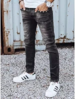 Pánské černé kalhoty FashionStreet UX3825