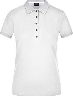 Daiber JN 707 Dámské pima piqué polo 02.0707 white