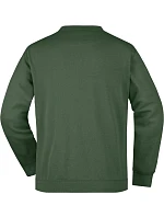 Daiber JN 924 Mikina s náprsní kapsou 02.0924 dark green