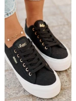 Dámské Tenisky S Krajkou Lee Cooper LCW-25-31-3439L Černé Dámské Tenisky S Krajkou Lee Cooper LCW-25-31-3439L Černé