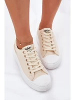 Dámské Tenisky Na Platformě Béžové Lee Cooper LCW-24-44-2464L