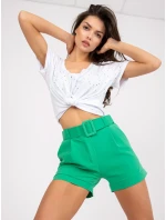 DHJ šortky SN 15776.01P zelená DHJ šortky SN 15776.01P zelená