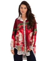 IT košile KS 18729.12 bordó