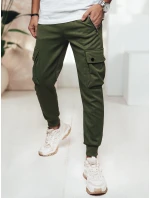 FashionStreet zelené pánské kalhoty UX4460