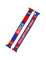 Dvojitá pletená šála FC Barcelona N30 5004BUD30