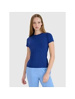 Dámské hladké tričko slim 4F 4FWMM00TTSHF2673-31S