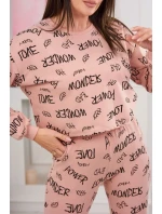 Statement set tmavě pudrově růžový