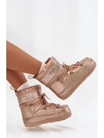 Ženské sněhule s šněrováním O'NEILL LISA WOMEN HIGH 90253012.99U Zlaté