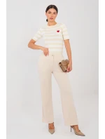 Svetr s krátkým rukávem  model 224317 Factory Price