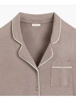 Pyžamo Atlantic NLP-496 kr/r S-2XL pruhované