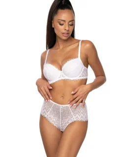 Matné kalhotky F-3802/52 Elif Bílá S-XL