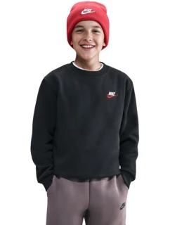 Dětská mikina Nike Sportswear Club Fleece Black FD3006 012