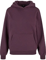 Build your Brand BY 289 Dámská oversize mikina s kapucí "Fluffy" 56.0289 plum purple Build your Brand BY 289 Dámská oversize mikina s kapucí "Fluffy" 56.0289 plum purple