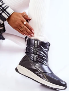 Dámské sněhule Big Star KK274391 Tmavě šedé