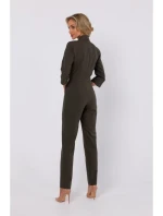 M751 Kombinéza se šálovým límcem - khaki barva