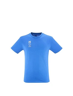 Tričko MILLET CDG CHAMONIX MAP TS SS M modré