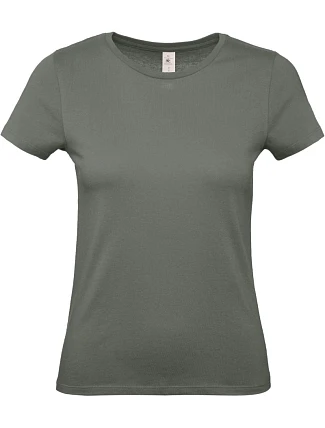 B&C #E150 /women Dámské tričko 01.002T millennial khaki