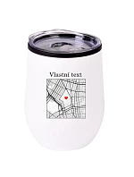 Personalizovaný termohrnek "BOWL" s mapou Personalizovaný termohrnek "BOWL" s mapou