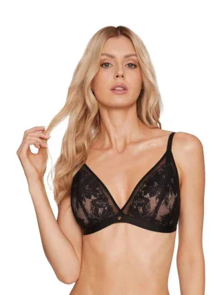 Podprsenka 40012 Trinny 1 černo-béžová - Esotiq Podprsenka 40012 Trinny 1 černo-béžová - Esotiq
