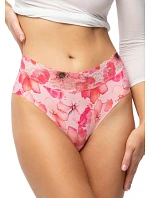 Dámské kalhotky Mallow Hipster Hipphuggers růžové - Julimex