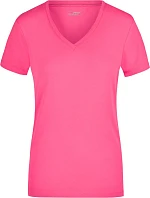 Daiber JN 928 Dámské elastické tričko s výstřihem do V 02.0928 pink Daiber JN 928 Dámské elastické tričko s výstřihem do V 02.0928 pink