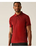 Regatta TRS 101 Unisex piqué polo z těžké bavlny 36.S101 burgundy
