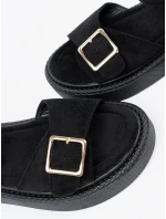 Originální sandály černé dámské platforma Originální sandály černé dámské platforma