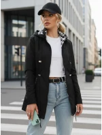 Dámská bunda parka s kapucí černá FashionStreet TY5570