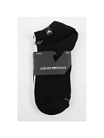 Emporio Armani ponožky Calza bavlna pohodlné 3-Pack námořnická modrá černá bílá