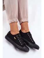 Dámské Textilní Tenisky Big Star RR274765 Černé