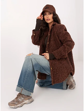 Bunda IT KR 22292.00 tmavě hnědá