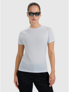 Dámské trekingové tričko z merino vlny 4F 4FWAW25TFTSF1527-34S