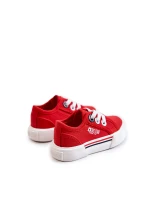 Dětské nízké tenisky Big Star JJ374162 Červená
