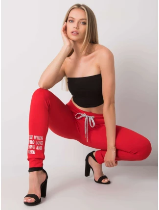 RV DR 6201.28 tepláky červené