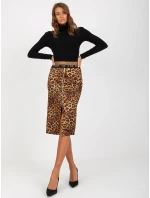 Sukně VI SD 147.43P černá a béžová Sukně VI SD 147.43P černá a béžová