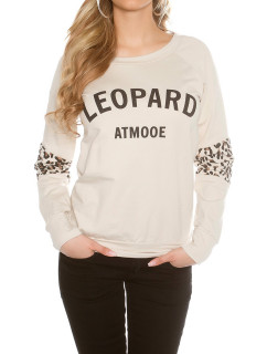 Trendy svetr KouCla "Leopard"